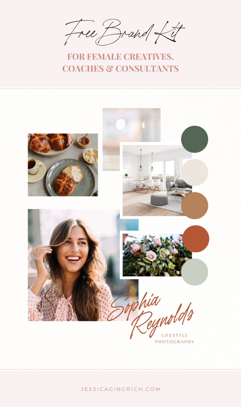 Free Brand Kit of The Month: Sophia